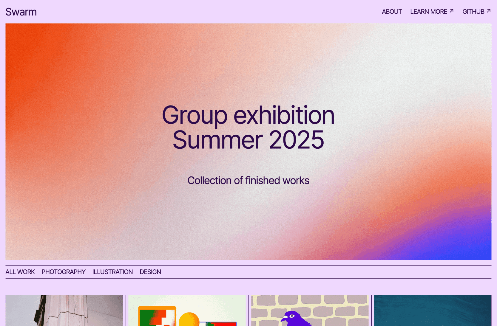 Swarm website